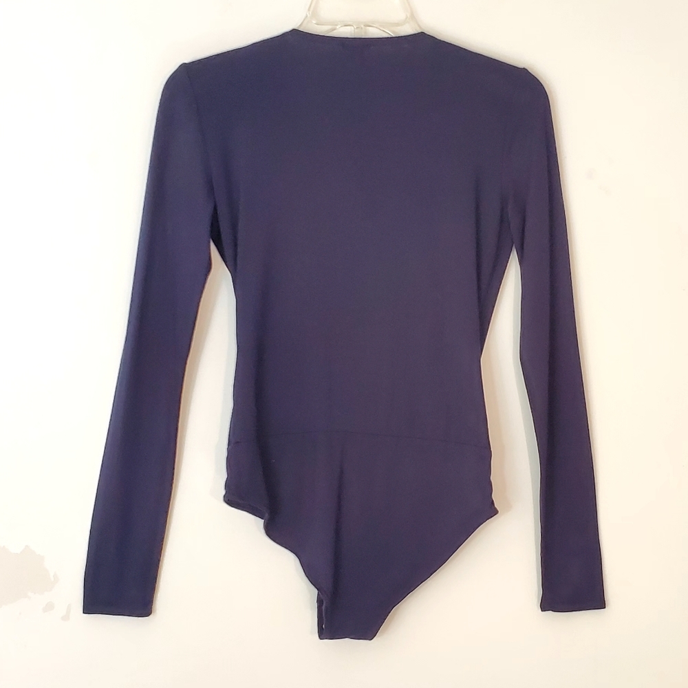 J. Crew Navy Long Sleeve Bodysuit - Picture 7 of 7